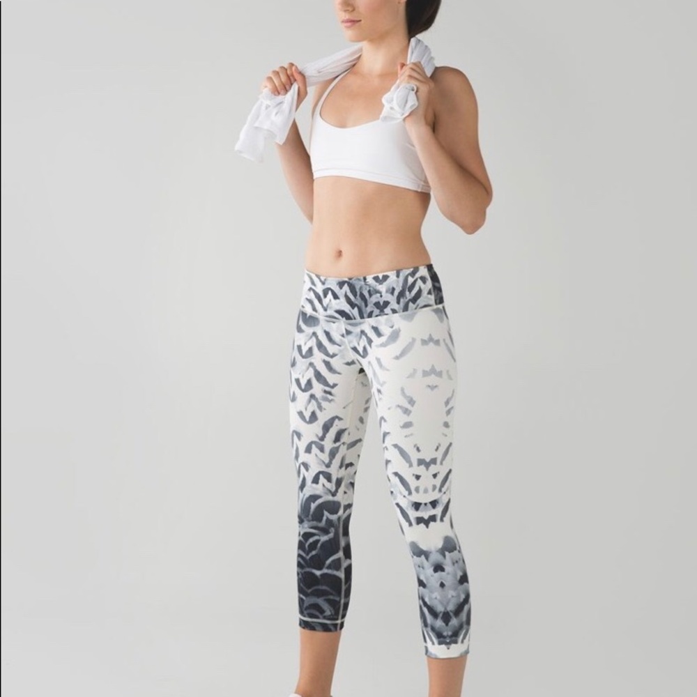 Lululemon Wunder Under Crop II *Full-On Luon